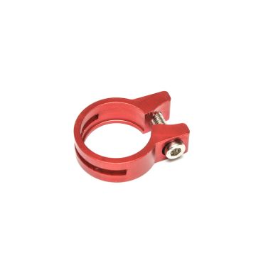 COLIER SA ALUMINIU CU SURUB 31.8 MM ROSU SXT COLIER SA ALUMINIU CU SURUB 31.8 MM ROSU SXT