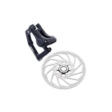 Etrier Frana Pe Disc  Rotor Shimano Hone Br-M601, Fata, Incl. Sm-Ma-F203P S (Wire) Pt. Furca Standard, Placute Metal, Rotor Sm-Rt62L, Ambalat Ind. Etrier Frana Pe Disc  Rotor Shimano Hone Br-M601, Fata, Incl. Sm-Ma-F203P S (Wire) Pt. Furca Standard, Placute Metal, Rotor Sm-Rt62L, Ambalat Ind.