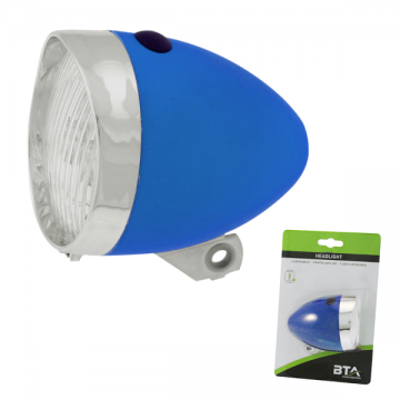 Far clasic, RMS, 3 led, culoare albastru Far clasic, RMS, 3 led, culoare albastru