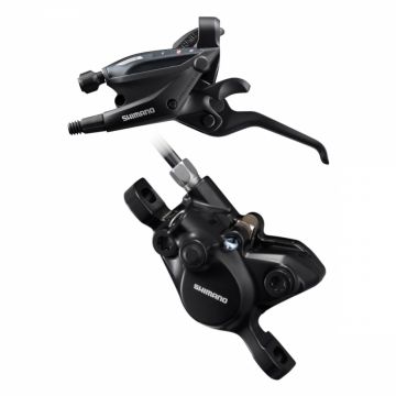Frana disc hidraulica Shimano Altus ,  ST-EF505 BR-MT200 cu maneta de schimbator 3 viteze Frana disc hidraulica Shimano Altus ,  ST-EF505 BR-MT200 cu maneta de schimbator 3 viteze