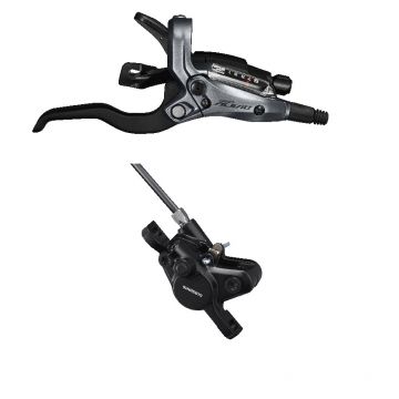 Frana Pe Disc Set Asamblat Shimano Alivio St-M4050(R) Br-Mt400(R), Fara Adaptor, Placute Resin, Furtun Sm-Bh59 1700Mm Negru, Camasa De Schimbator Sp41 600 300Mm., Incl. Oliva  Insertie Conectare, Amb Frana Pe Disc Set Asamblat Shimano Alivio St-M4050(R) Br-Mt400(R), Fara Adaptor, Placute Resin, Furtun Sm-Bh59 1700Mm Negru, Camasa De Schimbator Sp41 600 300Mm., Incl. Oliva  Insertie Conectare, Amb