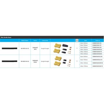Furtun Hidraulic Shimano Sm-Bh59-Jk, 1700Mm Negru (Ajustabil), Conector Drept Pe Maneta (Neasamblat), Incl. Insertie Conectare, Incl. Tl-Bh61 Furtun Hidraulic Shimano Sm-Bh59-Jk, 1700Mm Negru (Ajustabil), Conector Drept Pe Maneta (Neasamblat), Incl. Insertie Conectare, Incl. Tl-Bh61