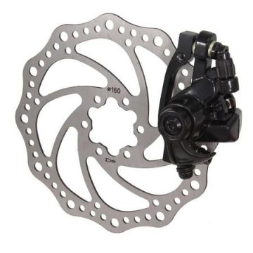 Kit frana disc mecanica spate MTB 160mm Kit frana disc mecanica spate MTB 160mm
