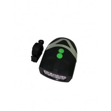 Lanterna + Claxon 3 Led-uri 3 Functii Lanterna + Claxon 3 Led-uri 3 Functii
