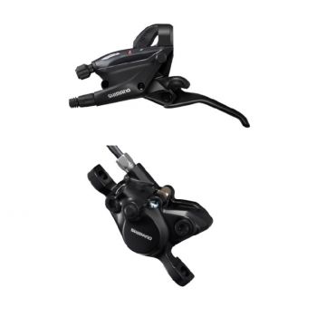 Maneta de schimbator frana Shimano ST-EF505(2L), BR-MT200(F), post mount, placute resin, inclus Oliva si insertie conectare, furtun SM-BH59-SS 1000mm, culoare negru, camasa SP41, 600mm Maneta de schimbator frana Shimano ST-EF505(2L), BR-MT200(F), post mount, placute resin, inclus Oliva si insertie conectare, furtun SM-BH59-SS 1000mm, culoare negru, camasa SP41, 600mm