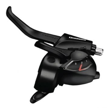 Maneta Schimbator Frana Shimano St-Ef41-L, Stanga 3 Vit., Cablu De Schimbator 1800Mm, 2 Degete, Pt. V-Brake, Negru, Ambalat Ind. Maneta Schimbator Frana Shimano St-Ef41-L, Stanga 3 Vit., Cablu De Schimbator 1800Mm, 2 Degete, Pt. V-Brake, Negru, Ambalat Ind.