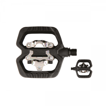 Pedale Geo Trekking, composit, culoare negru Pedale Geo Trekking, composit, culoare negru