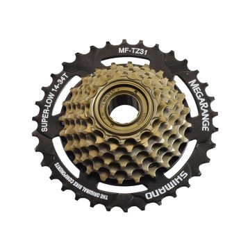 Pinioane spate Shimano Tourney pe filet MF-TZ31,7vitEZE14-34T Pinioane spate Shimano Tourney pe filet MF-TZ31,7vitEZE14-34T