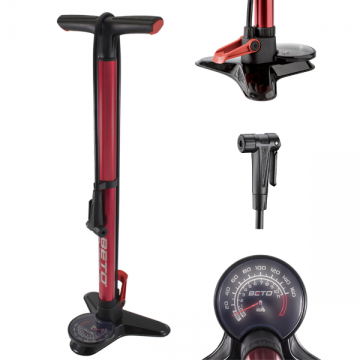 Pompa podea,Beto cu manometru, tubeless Pompa podea,Beto cu manometru, tubeless