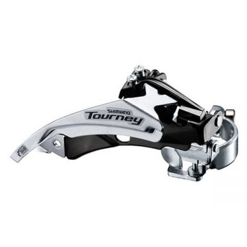 Schimbator fata Shimano Tourney Fd-Ty500-Ts3 triplu pentru 6 7 viteze pe spate Top Swing tragere dubla colier 34.9Mm (Incl. Adaptor 31.8Mm  28.6Mm), Unghi Cs 63-66 pentru 42T, Chainline 47.5 50mm Schimbator fata Shimano Tourney Fd-Ty500-Ts3 triplu pentru 6 7 viteze pe spate Top Swing tragere dubla colier 34.9Mm (Incl. Adaptor 31.8Mm  28.6Mm), Unghi Cs 63-66 pentru 42T, Chainline 47.5 50mm