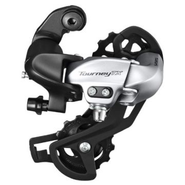 Schimbator Spate Shimano Tourney RD-TX800 7 8 Vit Prindere Surub, Argintiu Schimbator Spate Shimano Tourney RD-TX800 7 8 Vit Prindere Surub, Argintiu