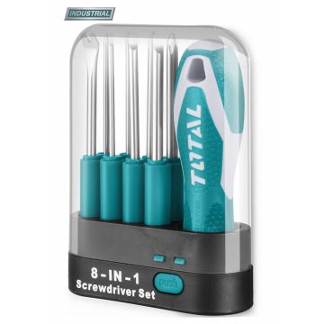 Set 9 Surubelnite interschimbabile Cr-V (Industrial) Set 9 Surubelnite interschimbabile Cr-V (Industrial)