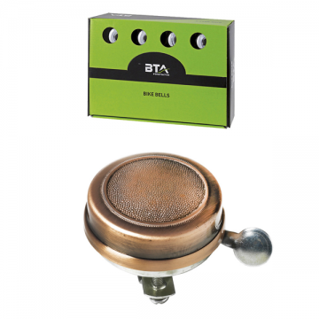 Sonerie BTA Old Style clasica, din otel, diametru 55mm, finisaj alama Sonerie BTA Old Style clasica, din otel, diametru 55mm, finisaj alama