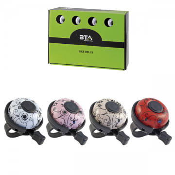 Sonerie BTA Trendy clasica, din aluminiu, diametru 45, culori mixate Sonerie BTA Trendy clasica, din aluminiu, diametru 45, culori mixate