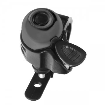 Sonerie mini copper Din-Din, diametru 23mm, culoare negru Sonerie mini copper Din-Din, diametru 23mm, culoare negru