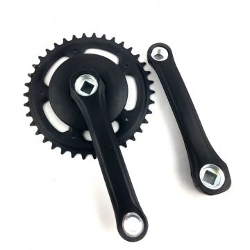 Angrenaj pedalier Force, 1 pinion, 38x150mm, culoare negru Angrenaj pedalier Force, 1 pinion, 38x150mm, culoare negru