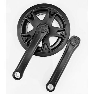 Angrenaj pedalier X-line Pro Z44, brat 170mm, 1 2   x 1 8  , culoare negru Angrenaj pedalier X-line Pro Z44, brat 170mm, 1 2   x 1 8  , culoare negru