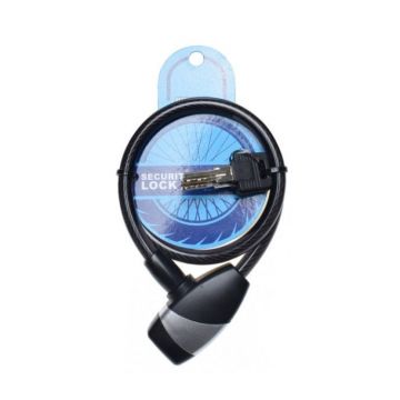 Antifurt cu cheie 10 x 650 mm, culoare negru gri Antifurt cu cheie 10 x 650 mm, culoare negru gri