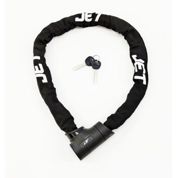 Antifurt cu cheie JET LOCK TY-780 lant, 8x900mm culoare negru Antifurt cu cheie JET LOCK TY-780 lant, 8x900mm culoare negru