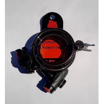 Antifurt cu cheie Jet LOCK XR2532 spirala, 12x1500mm, culoare negru Antifurt cu cheie Jet LOCK XR2532 spirala, 12x1500mm, culoare negru