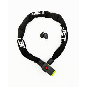 Antifurt cu cheie si alarma JET LOCK TY-774 lant, 8x900mm culoare negru Antifurt cu cheie si alarma JET LOCK TY-774 lant, 8x900mm culoare negru