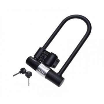 Antifurt cu cheie tip U-Lock, diametru 180 x 320 mm Antifurt cu cheie tip U-Lock, diametru 180 x 320 mm