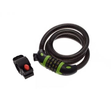 Antifurt cu cifru 15mm x 1000mm, cu suport montare Antifurt cu cifru 15mm x 1000mm, cu suport montare