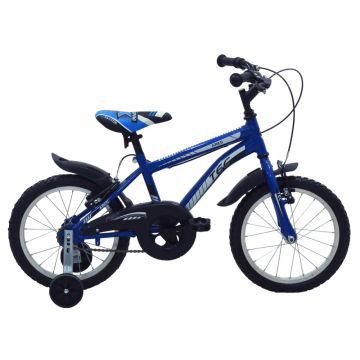 Bicicleta copii TEC Ares, culoare albastru, roata 16  , din otel Bicicleta copii TEC Ares, culoare albastru, roata 16  , din otel