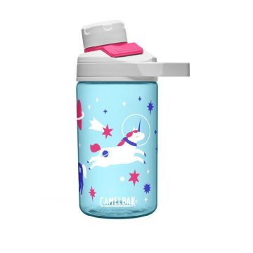 Bidon CAMELBAK pentru copii, 400ml, SpaceUnicorns, culoare alb roz Bidon CAMELBAK pentru copii, 400ml, SpaceUnicorns, culoare alb roz