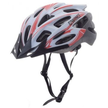 Casca ciclisti MTB Awina, marime M (55cm - 58cm), culoare alb rosu Casca ciclisti MTB Awina, marime M (55cm - 58cm), culoare alb rosu