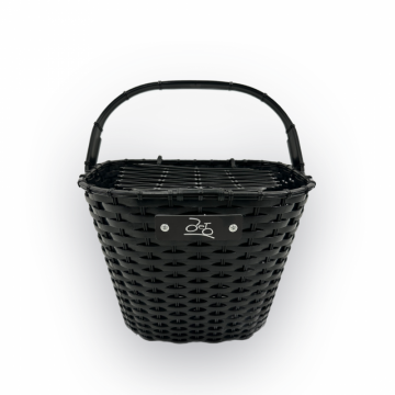 Cos fata biciclete   Click   sistem prindere pipa ghidon, culoare negru Cos fata biciclete   Click   sistem prindere pipa ghidon, culoare negru