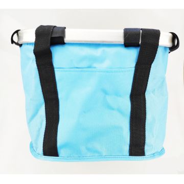 Cos fata biciclete tip geanta BL-F-008, prindere universala pe ghidon, culoare albastru Cos fata biciclete tip geanta BL-F-008, prindere universala pe ghidon, culoare albastru