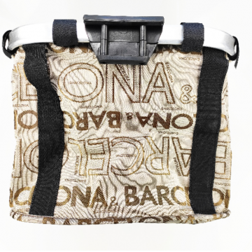 Cos fata biciclete tip geanta BL-F-009, prindere universala pe ghidon, culoare crem maro Cos fata biciclete tip geanta BL-F-009, prindere universala pe ghidon, culoare crem maro