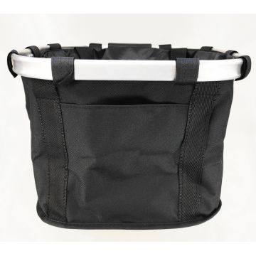 Cos fata biciclete tip geanta BL-F, prindere universala pe ghidon, culoare negru Cos fata biciclete tip geanta BL-F, prindere universala pe ghidon, culoare negru