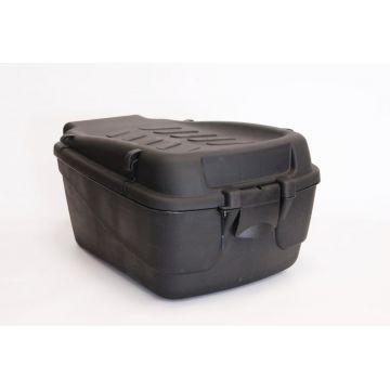 Cutie transport bagaje B113, prindere portbagaj, culoare negru Cutie transport bagaje B113, prindere portbagaj, culoare negru