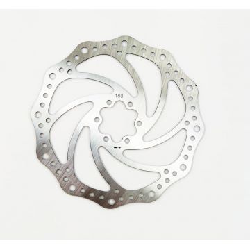 Disc frana biciclete JET DR-003, 180mm, prindere 6 suruburi Disc frana biciclete JET DR-003, 180mm, prindere 6 suruburi