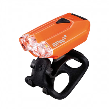 Far Infini Lava 4 functii 2 Super Led alb 3Lux Portocaliu Far Infini Lava 4 functii 2 Super Led alb 3Lux Portocaliu