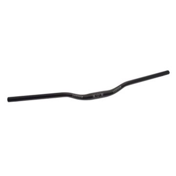 Ghidon bicicleta din aluminiu, 31.8 x 760 mm, culoare negru