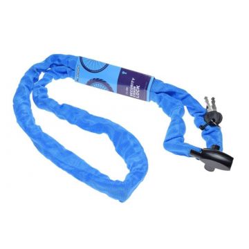 Lant legat biciclete, culoare albastru Lant legat biciclete, culoare albastru