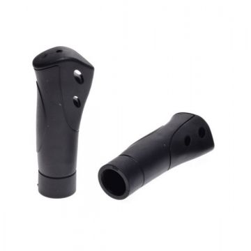 Mansoane bicicleta Ergo, culoare negru, lungime 120mm Mansoane bicicleta Ergo, culoare negru, lungime 120mm