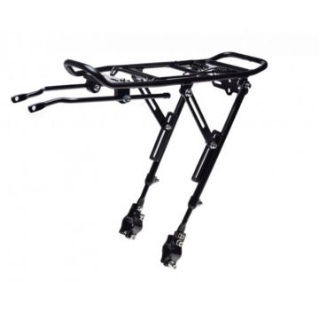 Portbagaj spate bicicleta 20  -29  , aluminiu ranforsat, culoare negru Portbagaj spate bicicleta 20  -29  , aluminiu ranforsat, culoare negru