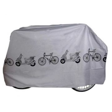 Prelata (husa) bicicleta din Nylon, 24-28 (XL), culoare gri Prelata (husa) bicicleta din Nylon, 24-28 (XL), culoare gri