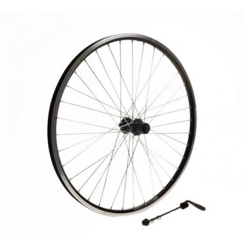 Roata spate dubla bicicleta 26  , quick release, Kolo, caseta 8 9 viteze, culoare negru Roata spate dubla bicicleta 26  , quick release, Kolo, caseta 8 9 viteze, culoare negru