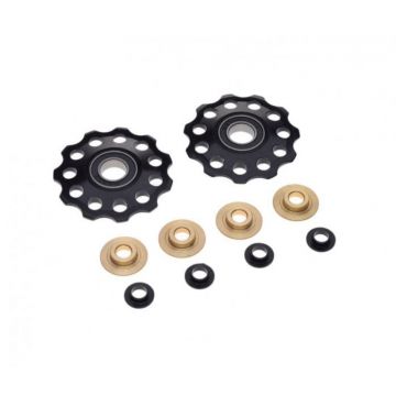 Role schimbator ghidare si tensionare 11z, din aluminiu, 2 bucati Role schimbator ghidare si tensionare 11z, din aluminiu, 2 bucati