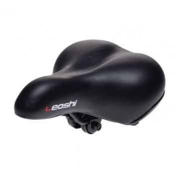 Sa bicicleta city Leoshi pe arc, 245 x 200 mm, culoare negru Sa bicicleta city Leoshi pe arc, 245 x 200 mm, culoare negru