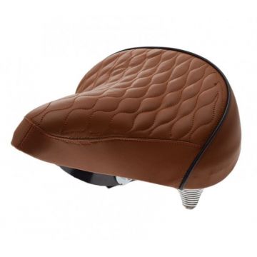 Sa bicicleta cu arcuri, model clasic, culoare maro Sa bicicleta cu arcuri, model clasic, culoare maro