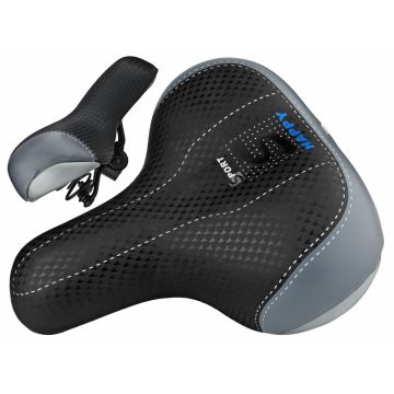 Sa biciclete   Happy   AZ-136BF-B5 Jet Selle, cu arcuri, culoare negru gri Sa biciclete   Happy   AZ-136BF-B5 Jet Selle, cu arcuri, culoare negru gri