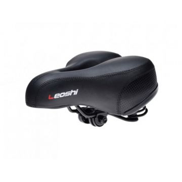 Sa cu arcuri WM pentru bicicleta cu gaura, culoare negru, Leoshi Sa cu arcuri WM pentru bicicleta cu gaura, culoare negru, Leoshi