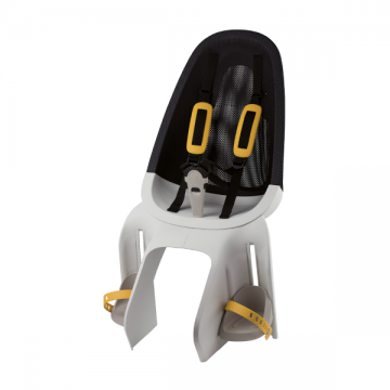 Scaun copii Qibbel, atasare pe portbagaj, culoare alb negru Scaun copii Qibbel, atasare pe portbagaj, culoare alb negru