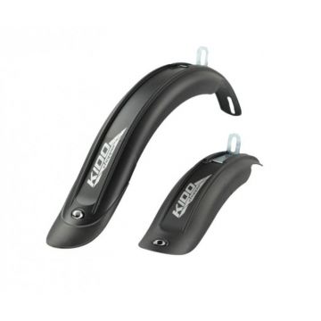 Set 2 aparatori noroi pentru biciclete cu roti 20  , culoare negru Set 2 aparatori noroi pentru biciclete cu roti 20  , culoare negru